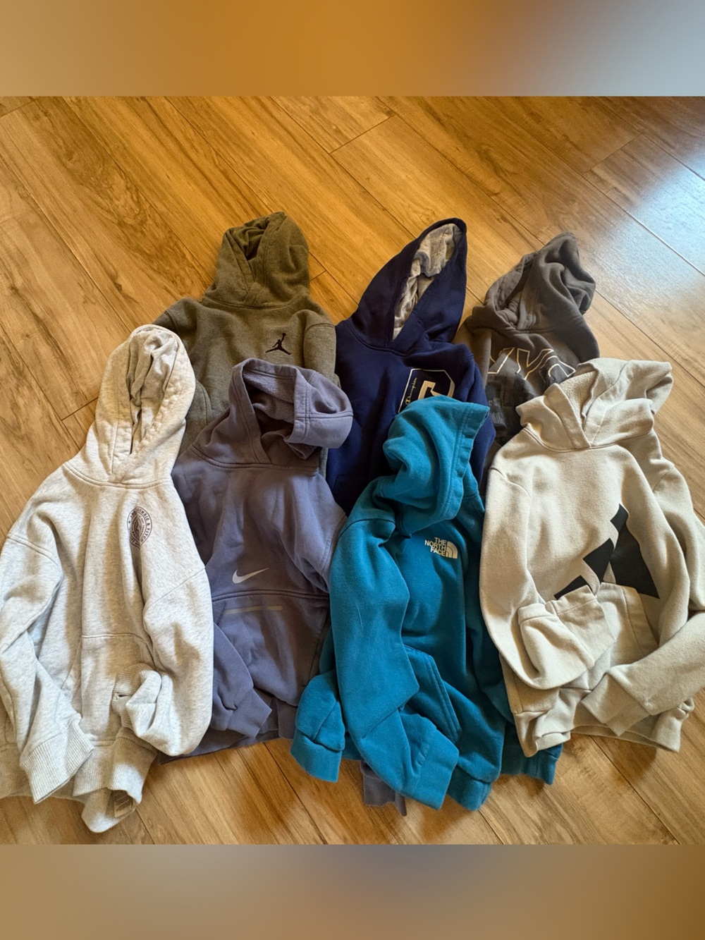 Boys Abercrombie adidas sweatshirts